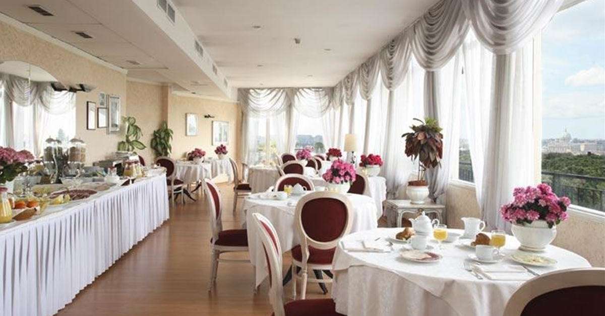 Ein Foto von den Einrichtungen im Hotel Eliseo