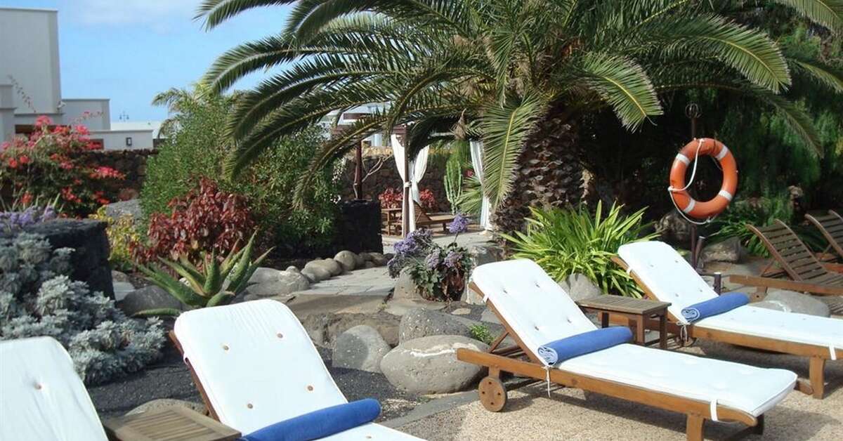 Een foto van het terras bij Hotel Villa Vik