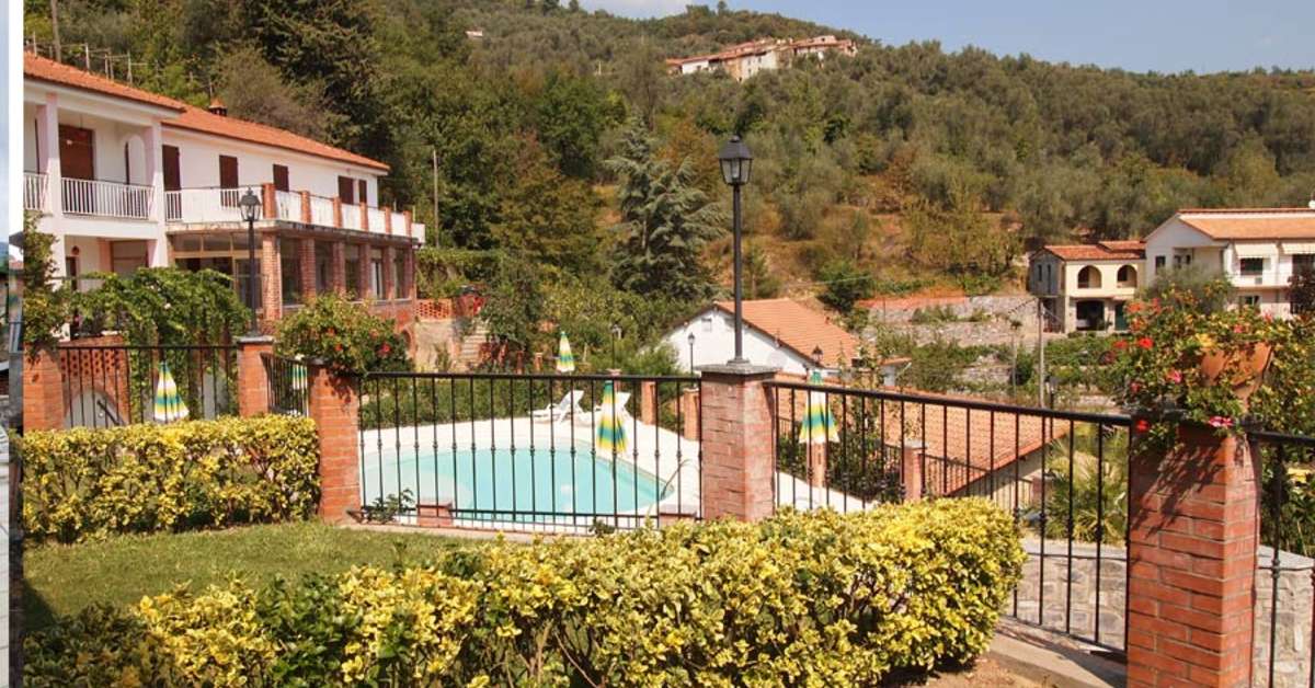 Een foto van de buitenkant van Agriturismo Borgoameno