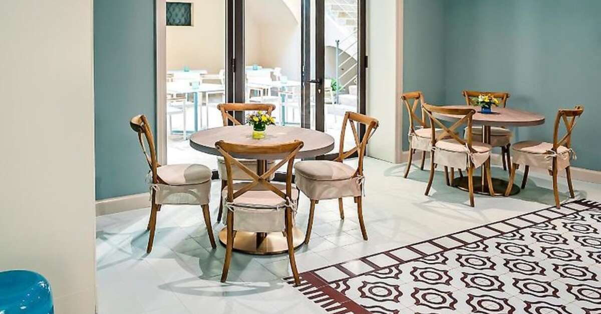 Een foto van het interieur van Hotel San Michele Trapani