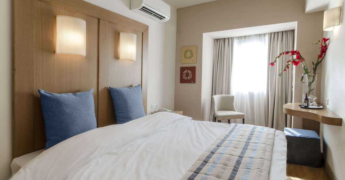 Een foto van een overzicht van Hermes Hotel Athene