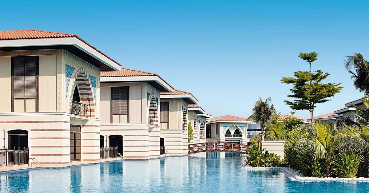 Een foto van de buitenkant van Jumeirah Zabeel Saray