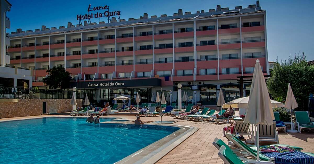 Een foto van het zwembad bij Luna Hotel da Oura