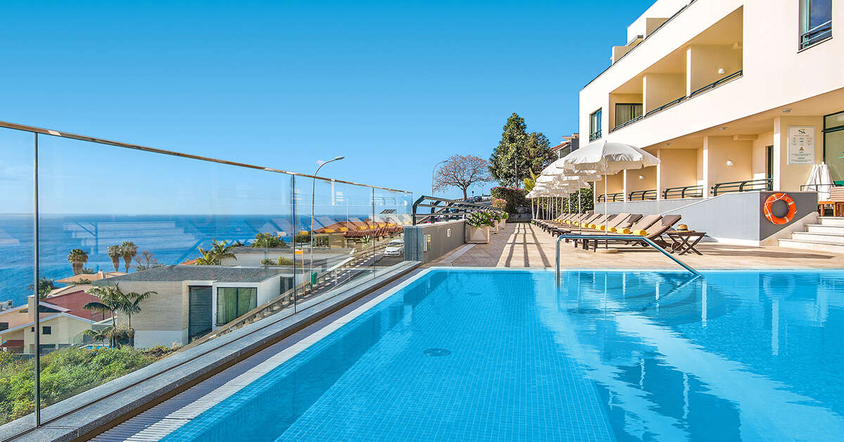 Een foto van een overzicht van Hotel Madeira Panoramico