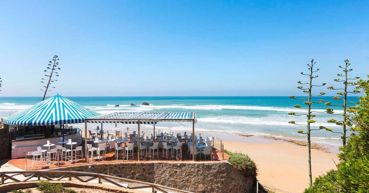 Een foto van het terras bij Hipotels Flamenco Conil