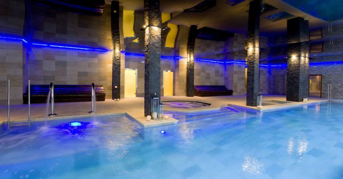 Een foto van het zwembad bij Aparthotel Playa Mar & Spa