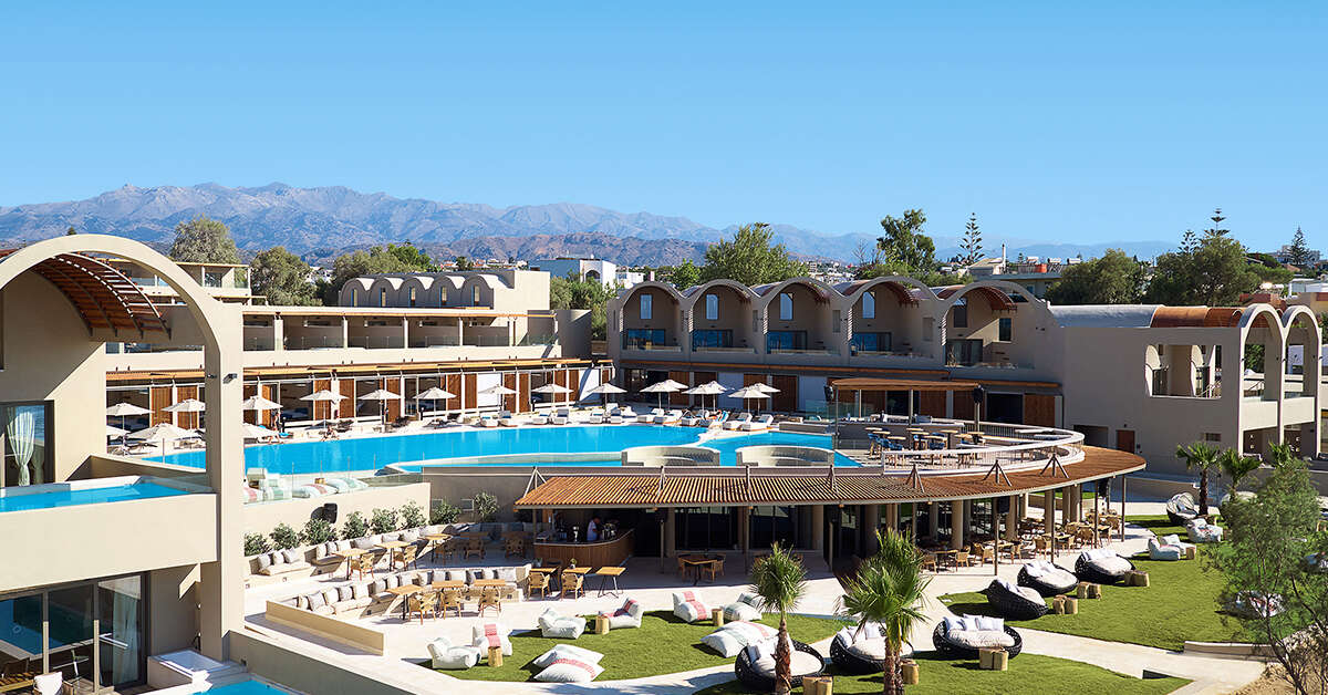 Ein Foto vom Pool im Domes Noruz Chania Autograph Collection