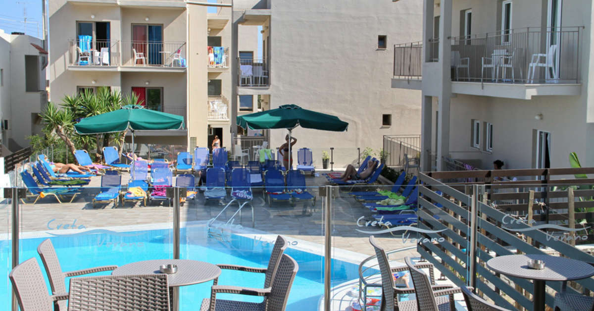 Ein Foto vom Pool im Creta Verano