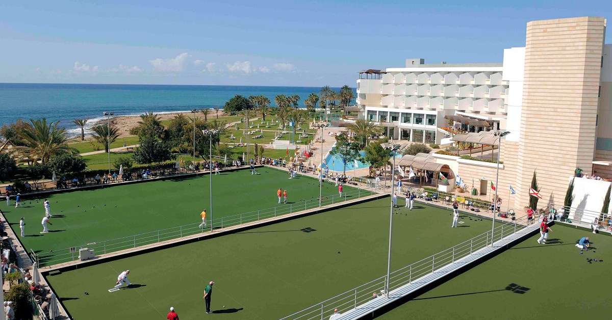 Een foto van de faciliteiten bij Constantinou Bros Athena Royal Beach Hotel
