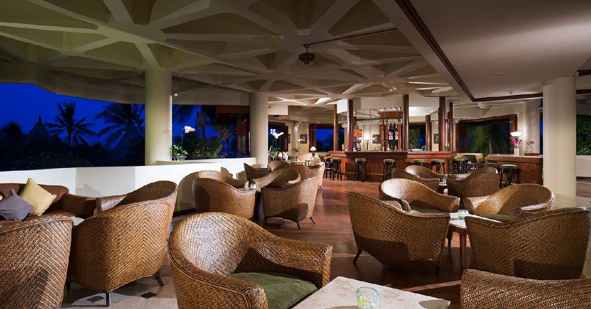 Een foto van het interieur van Grand Mirage Resort & Thalasso Bali