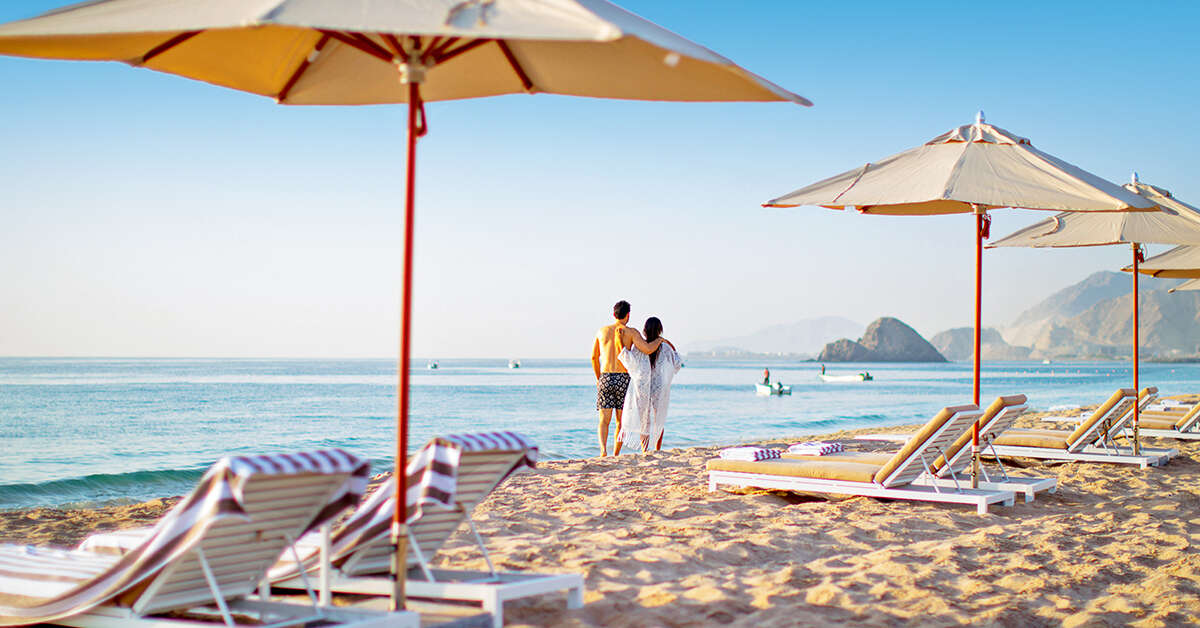 Een foto van het strand bij InterContinental Fujairah Resort