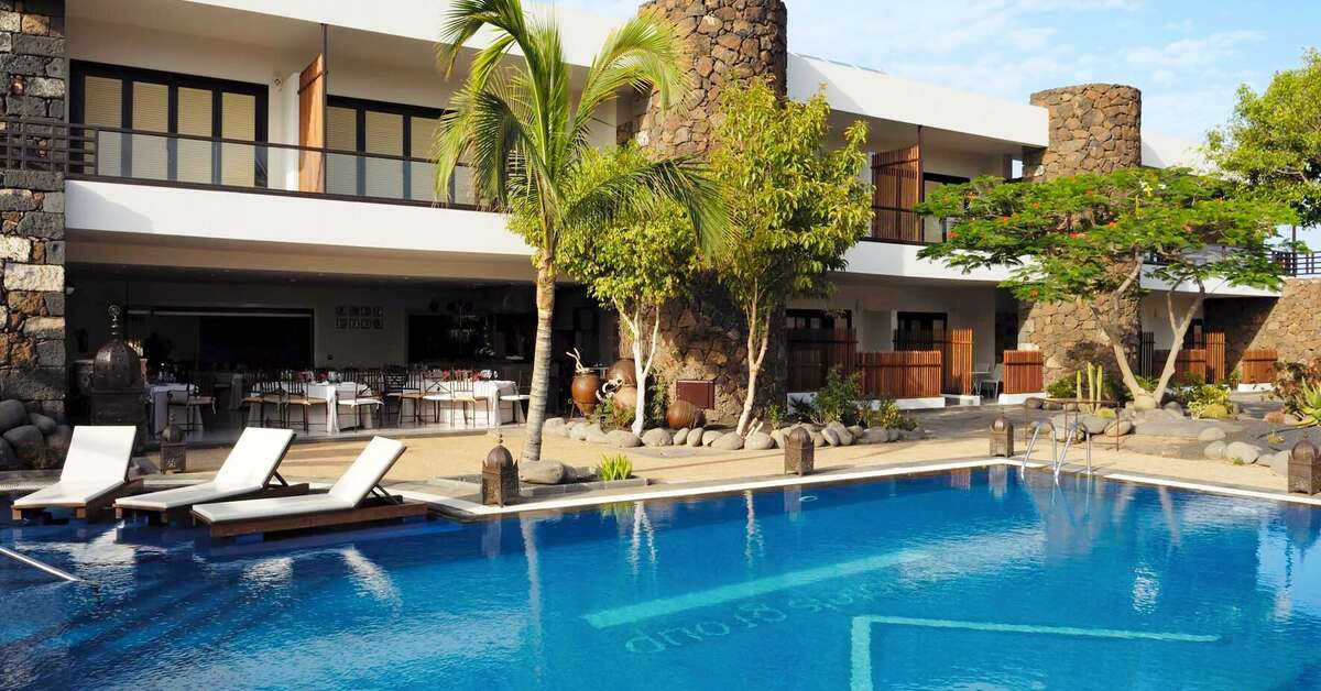 Een foto van het zwembad bij Hotel Villa Vik