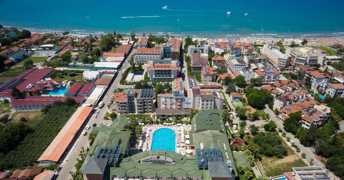 Een foto van de buitenkant van Hotel Side Star Park