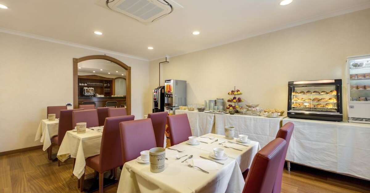 Een foto van de faciliteiten bij Romoli Hotel