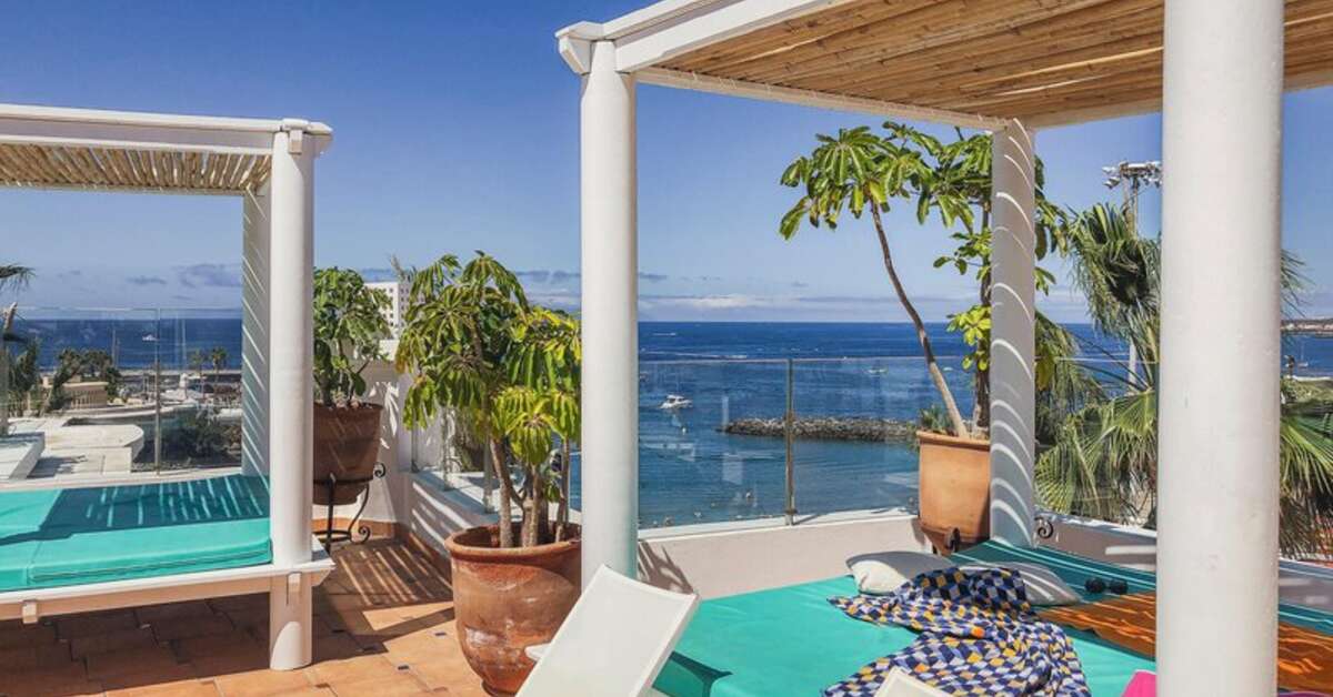 Een foto van het terras bij Flamingo Beach Mate
