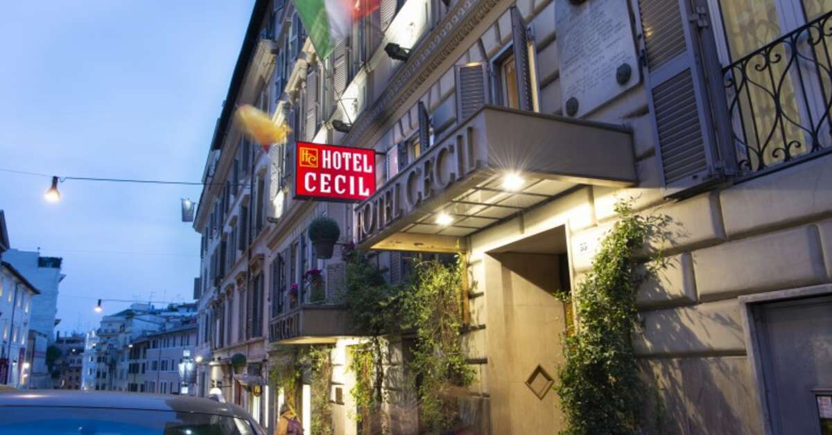 Een foto van Hotel Cecil Rome