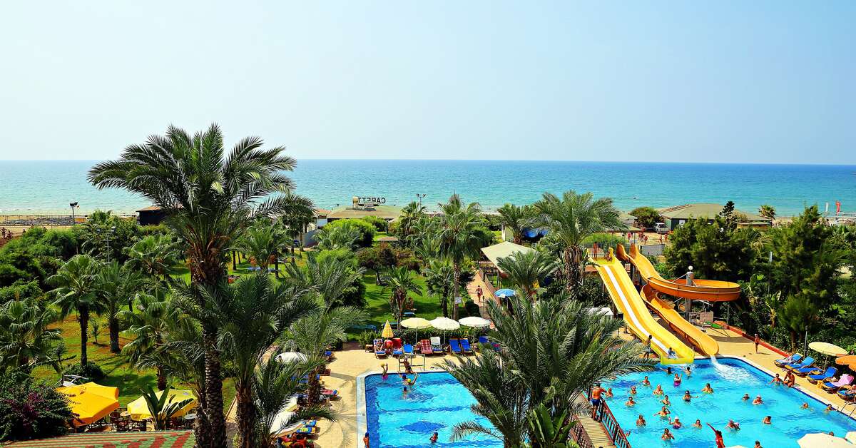 Een foto van een overzicht van Club Hotel Caretta Beach
