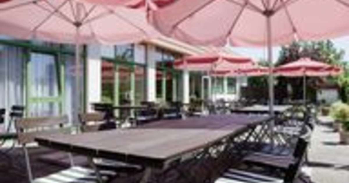 Een foto van het terras bij Best Western Spreewald