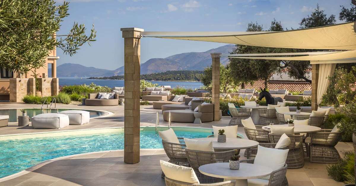 Een foto van het terras bij Thalassa Boutique Hotel