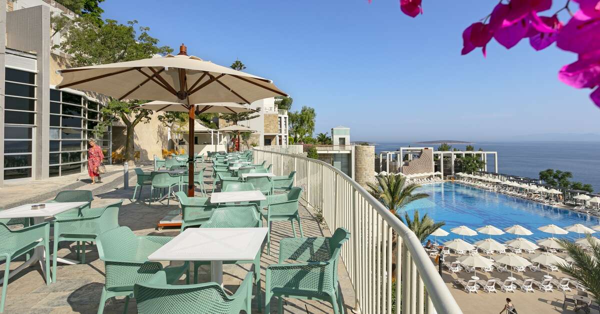 Een foto van de faciliteiten bij Duja Bodrum Hotel