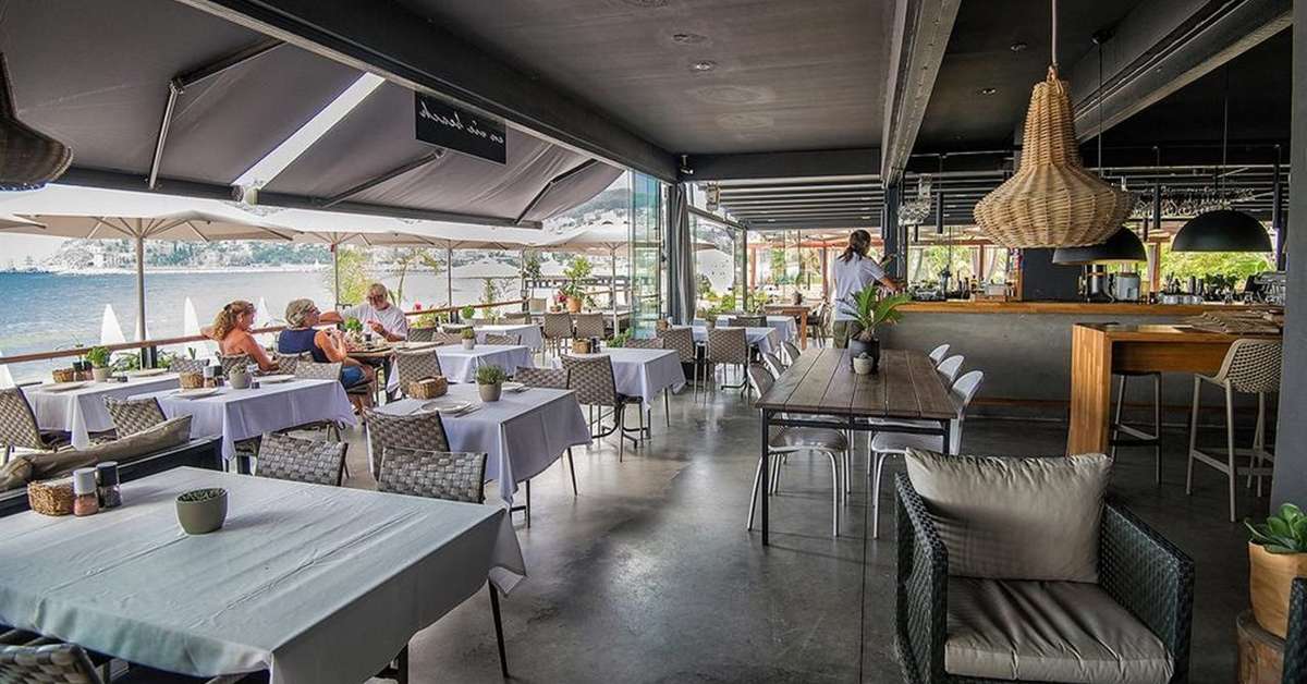 Een foto van de faciliteiten bij En Vie Beach Boutique Hotel