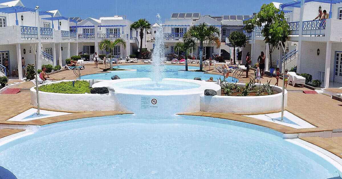 Een foto van het zwembad bij Appartementen Atlantis las Lomas