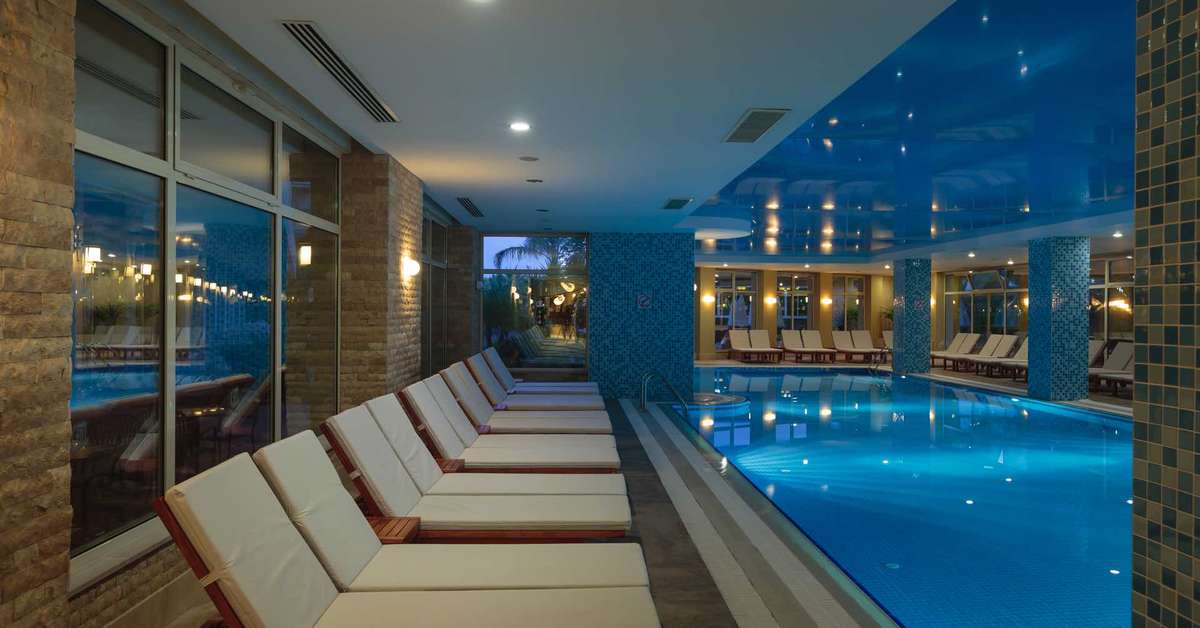 Een foto van het zwembad bij Sunis Evren Beach Resort & Spa