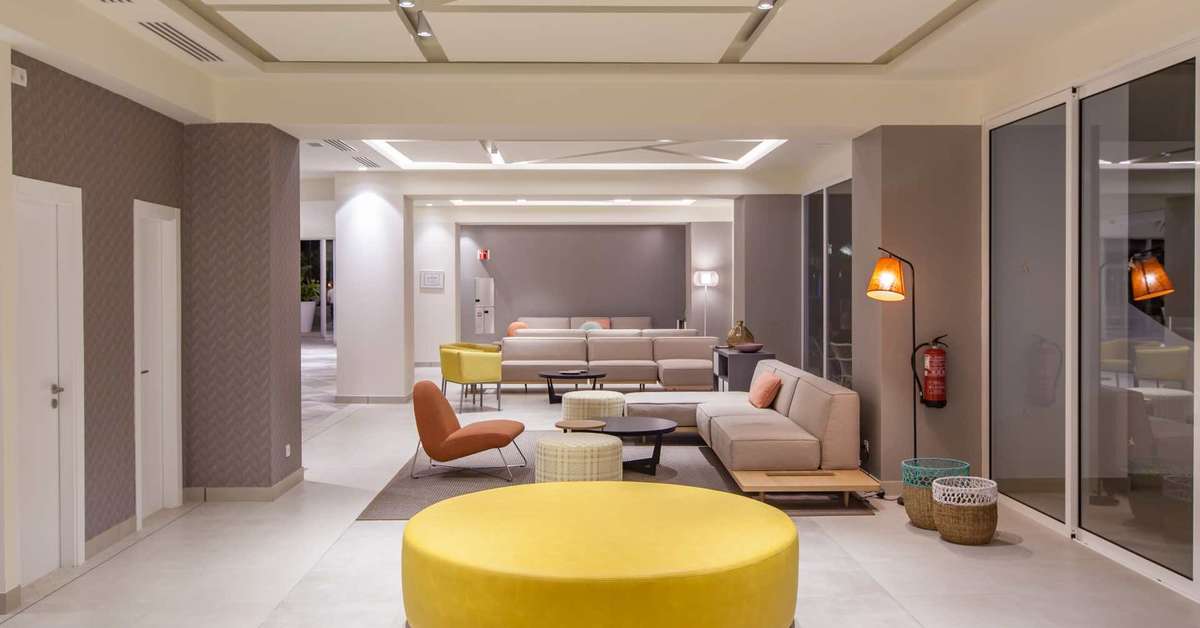 Een foto van het interieur van Abora Buenaventura by Lopesan Hotels