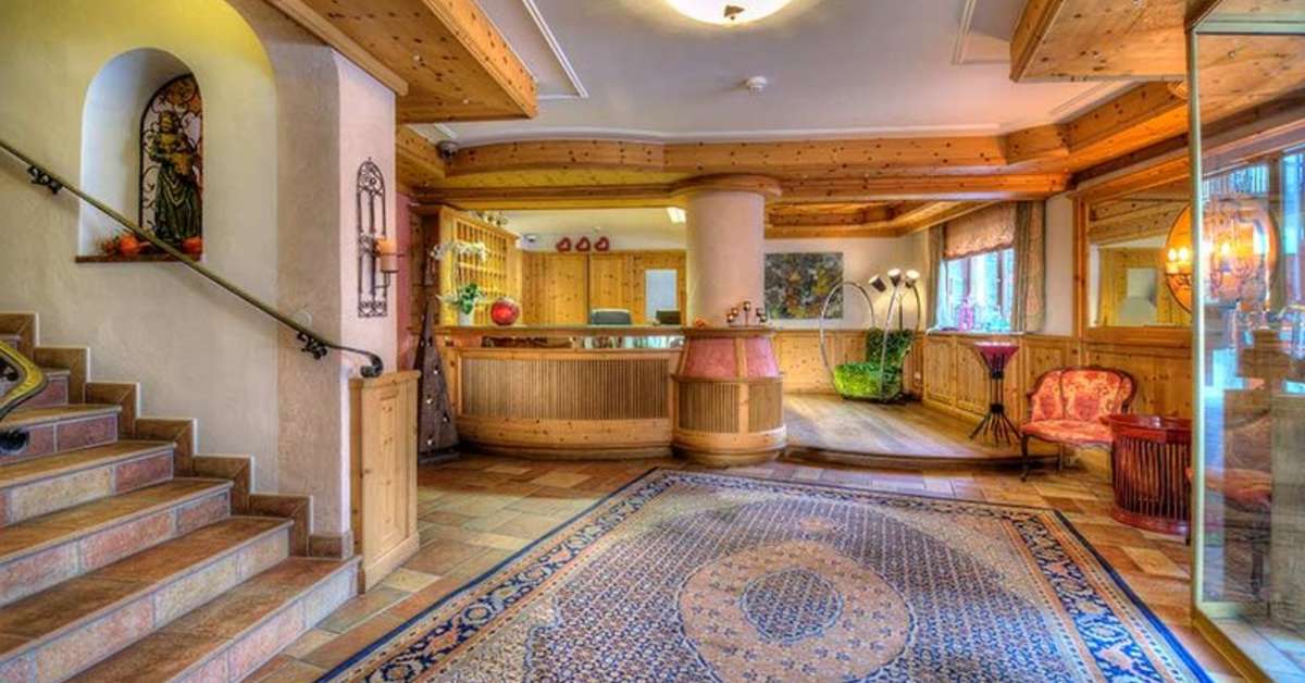 Een foto van het interieur van Hotel Kendler
