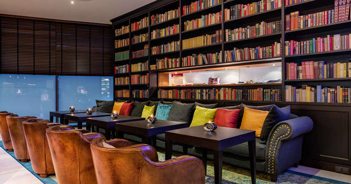 Een foto van het interieur van Park Plaza Trier