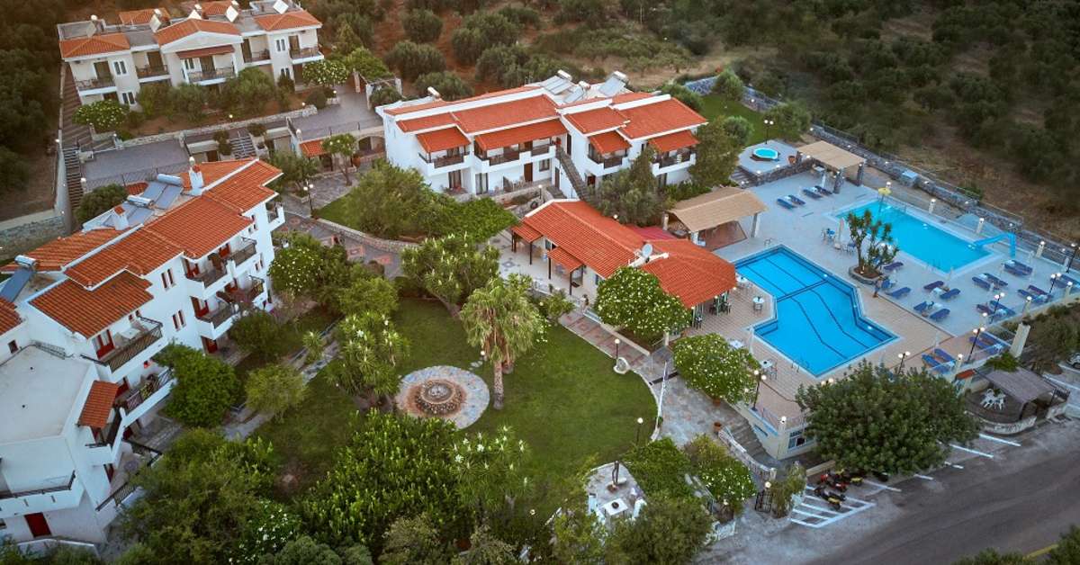 Een foto van het zwembad bij Villa Vicky