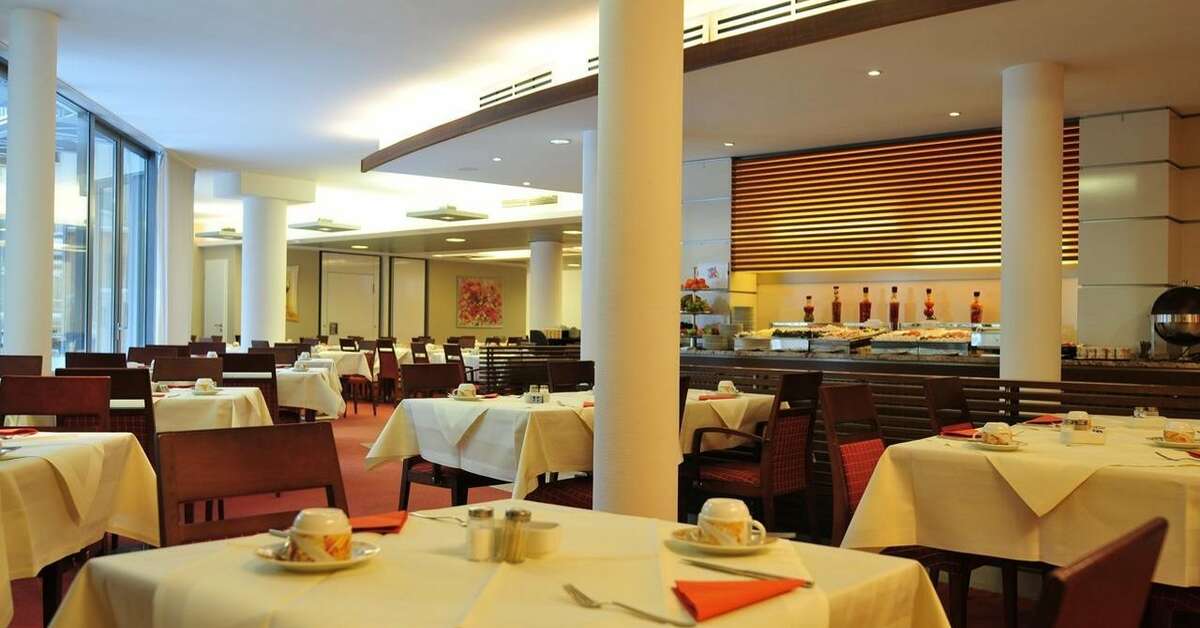 Een foto van de faciliteiten bij Flandrischer Hof Hotel