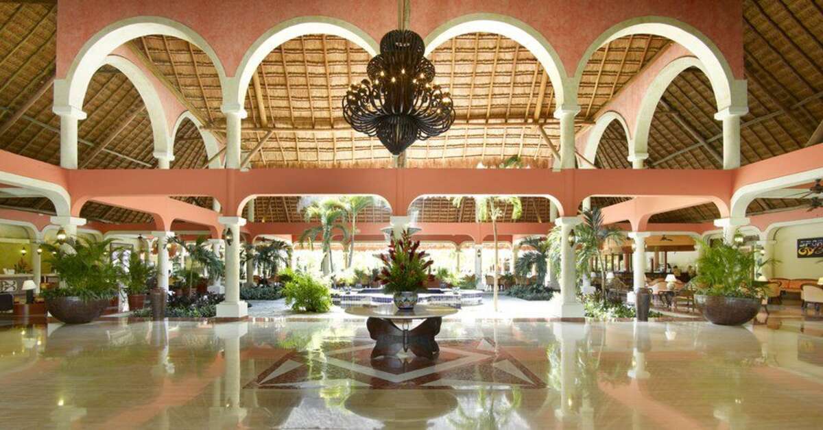Een foto van het interieur van Grand Palladium Colonial Resort & Spa