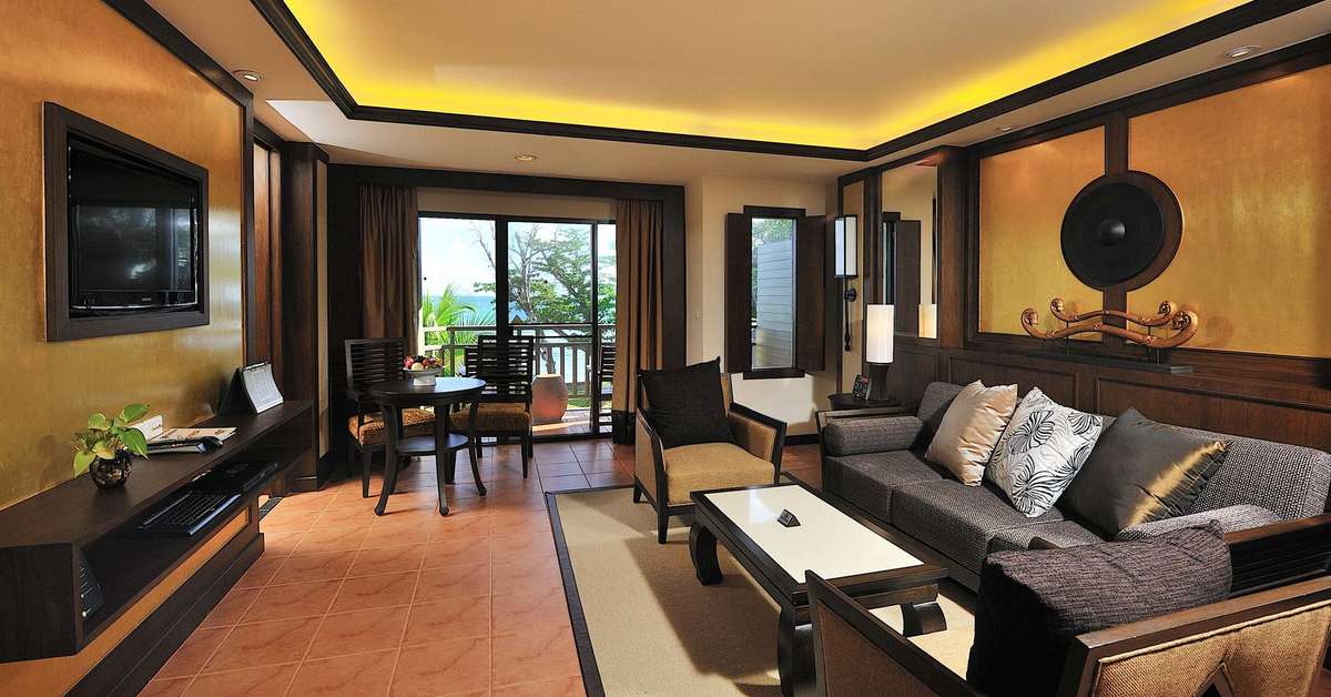 Een foto van het interieur van Phuket Marriott Resort & Spa Merlin Beach