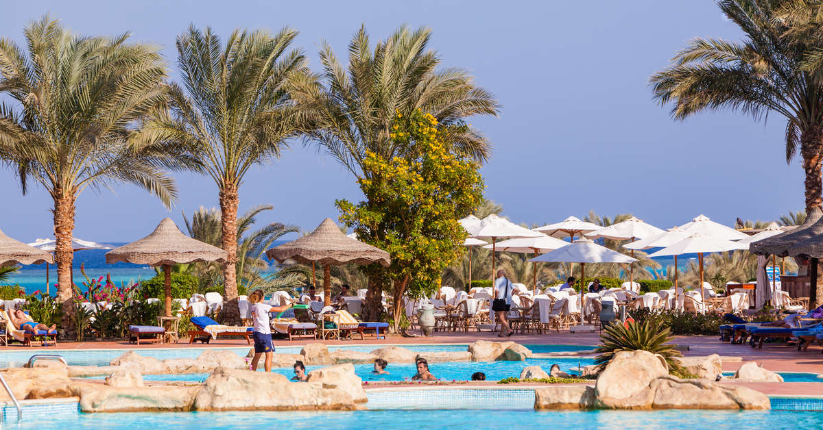 Een foto van het zwembad bij Dream Lagoon & Aqua Park Resort