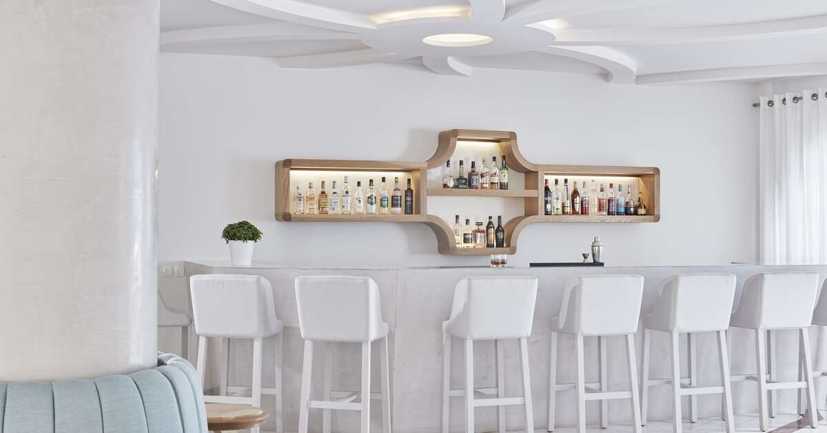 Een foto van de faciliteiten bij Santorini Palace Hotel