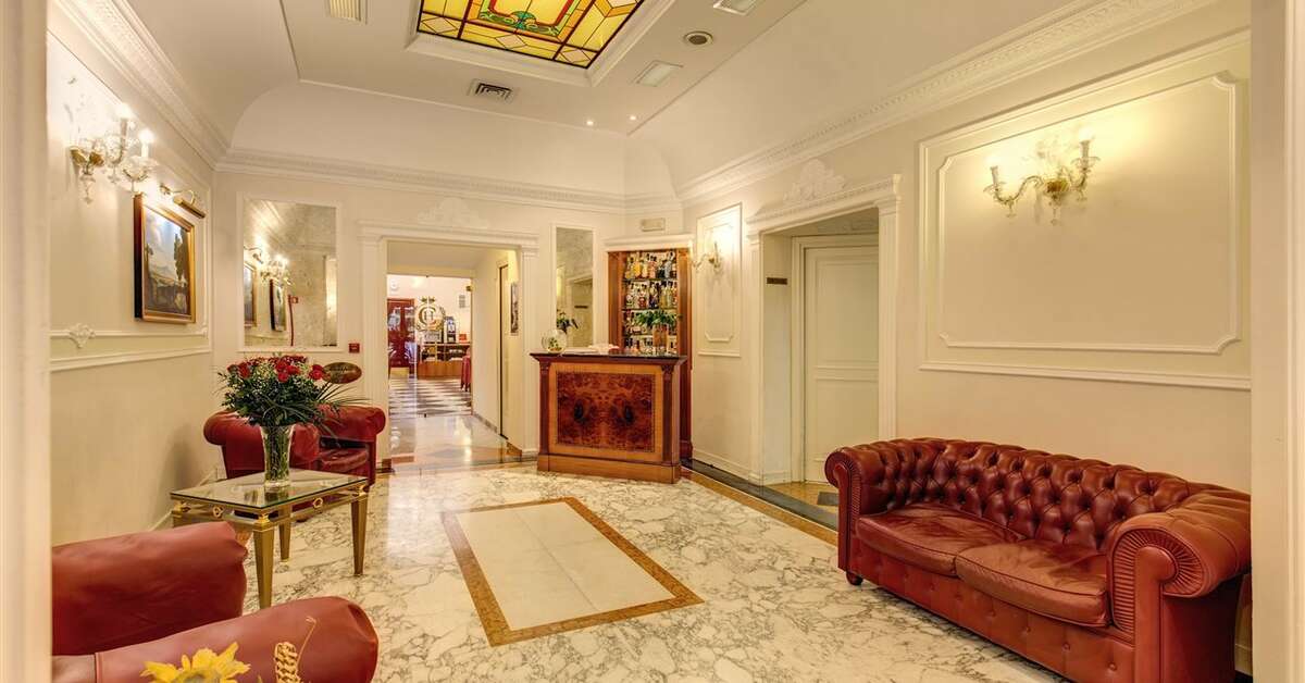 Een foto van het interieur van Hotel Contilia