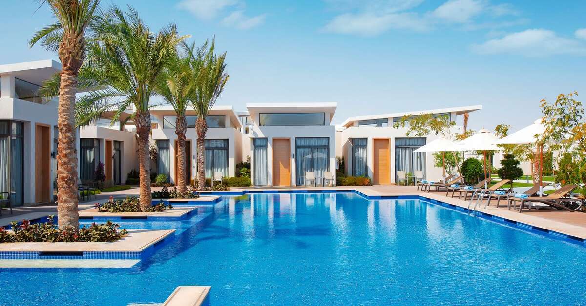 Ein Foto vom Pool im Rixos Premium Magawish