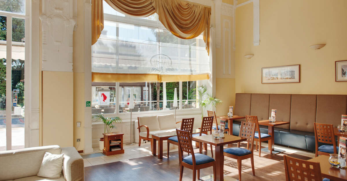 Een foto van de faciliteiten bij Hotel Bristol