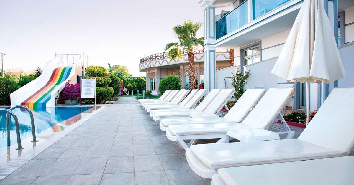 Ein Foto vom Pool im Sun Club Side