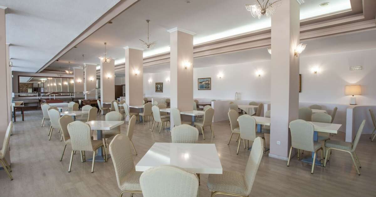Ein Foto von den Einrichtungen im Golden Alexandros Hotel	