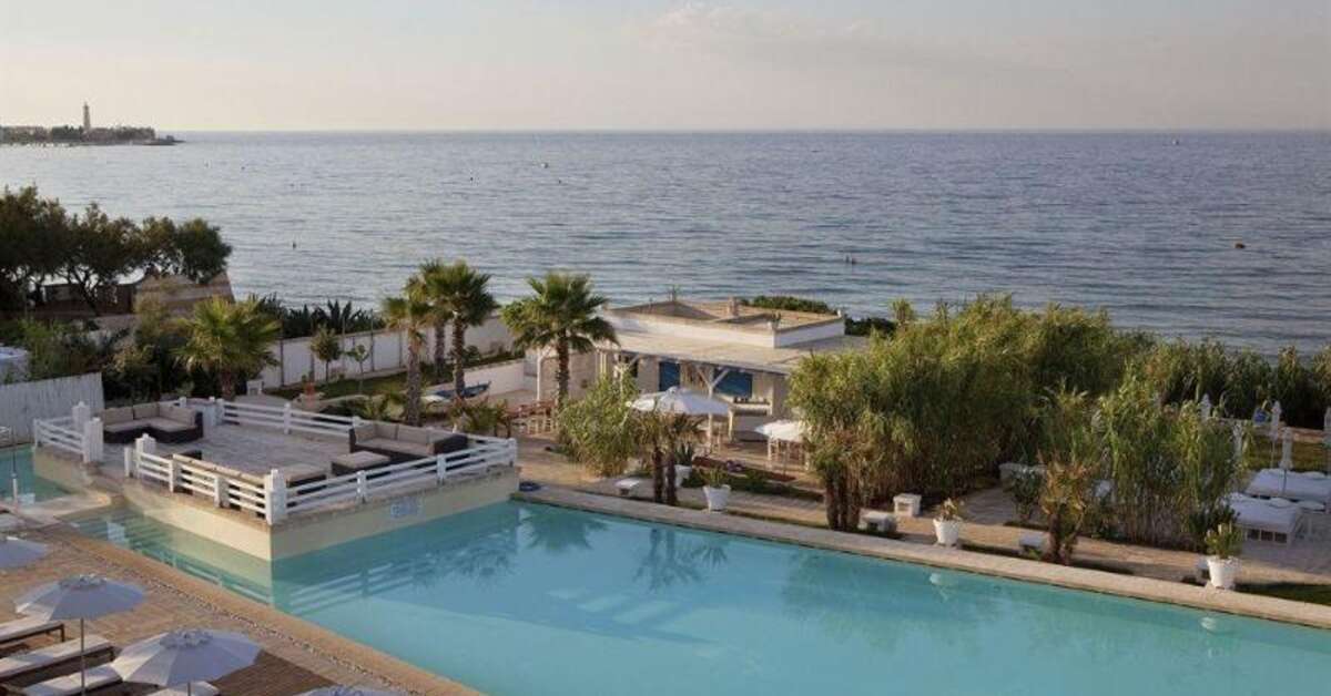 Een foto van het zwembad bij Canne Bianche Lifestyle & Spa