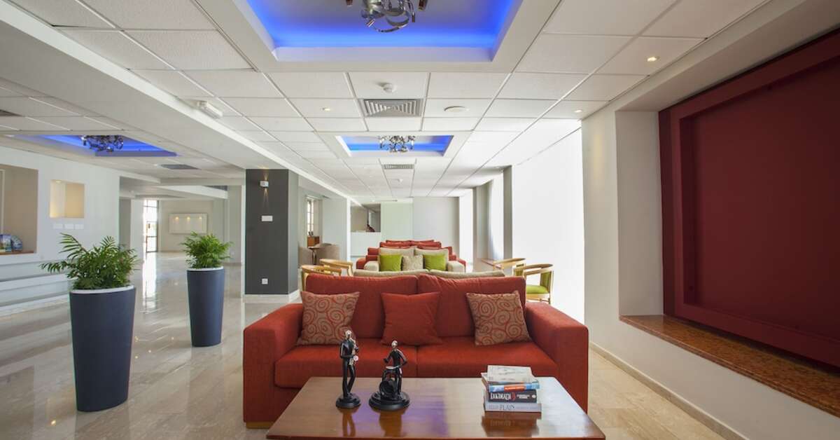 Een foto van het interieur van Mayfair Gardens Appartementen