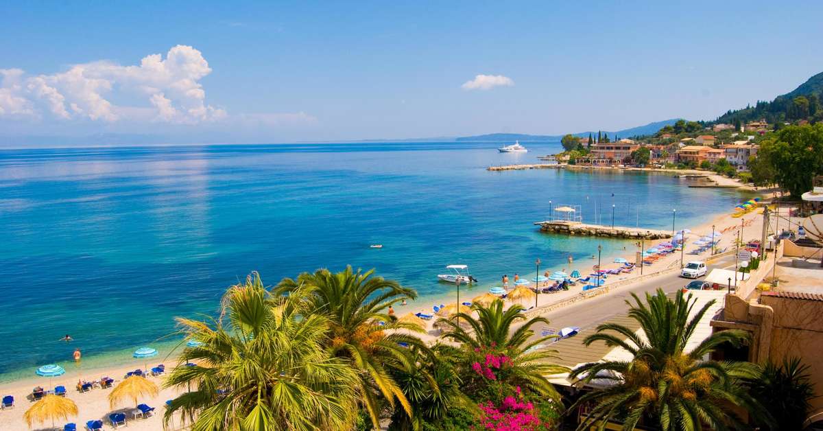 Een foto van het strand bij Potamaki Beach Hotel