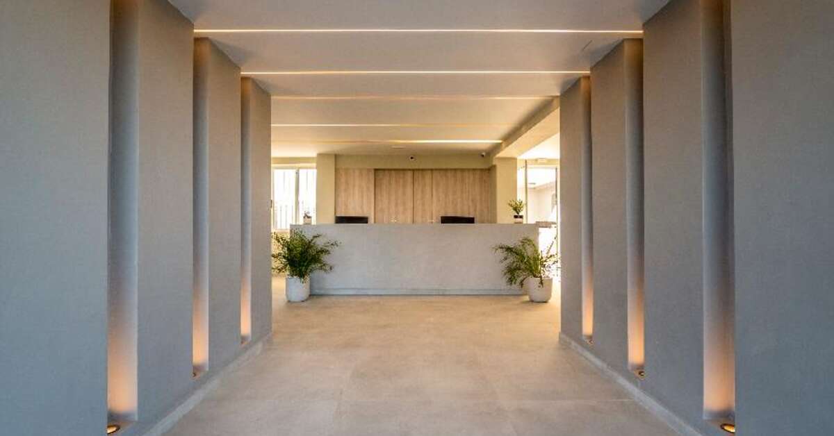 Een foto van het interieur van Nicolas Grand Suites