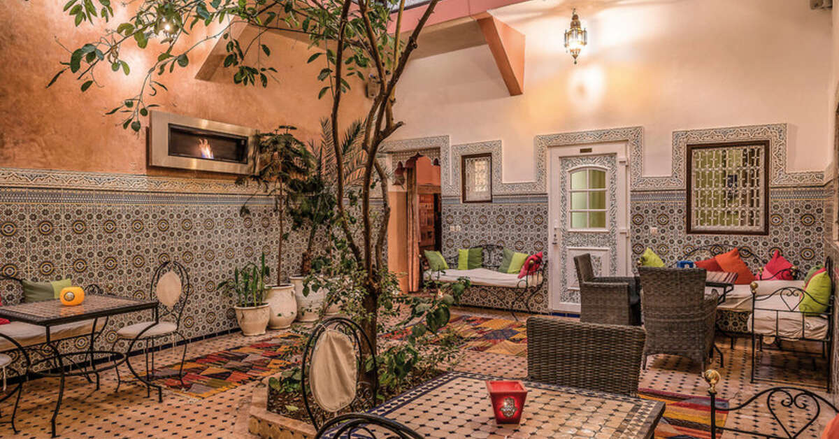 Ein Foto Riad Les Oliviers