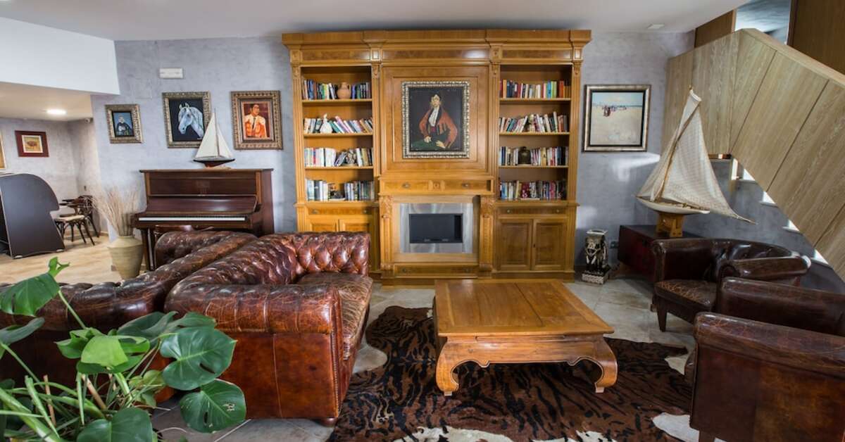 Een foto van het interieur van Hotel Alba Seleqtta