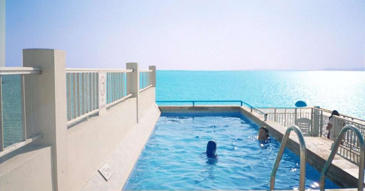 Ein Foto vom Pool im Marina Playa de Palma