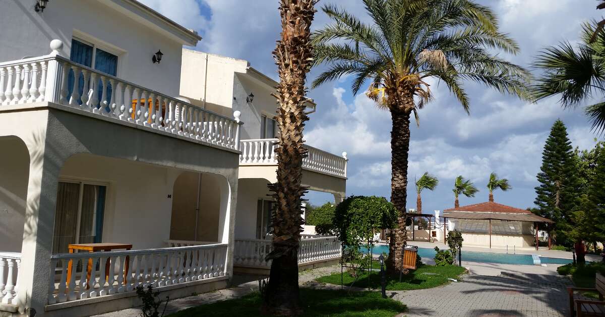 Ein Foto von der Außenansicht des Mountain View Hotel