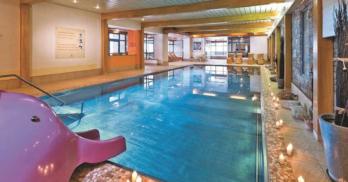 Een foto van het zwembad bij Family Hotel Hinteregger